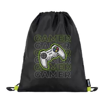 Oxy Sherpy Schulranzen-Set mit Gamer-Motiv für die 1.–3. Klasse – 4-teilig - . bild aus