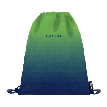 Nahrbtnik Oxy Next Ombre Green komplet za šolo – 3-delni - .slika