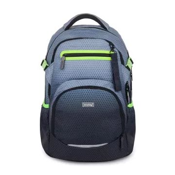 Oxy Ombre: Mochila escolar desde 3.º curso - azul y negra - .imagen