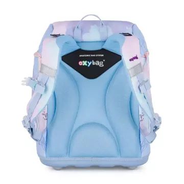 Set zaino scuola Oxy Sherpy con colibrì – 4 pezzi - .immagine