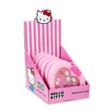 Hello Kitty gyűrűk tartóban - . kép