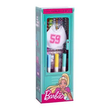 Set Barbie DIY tricouri cu tricou pentru păpușă, stickere și carioci - .foto