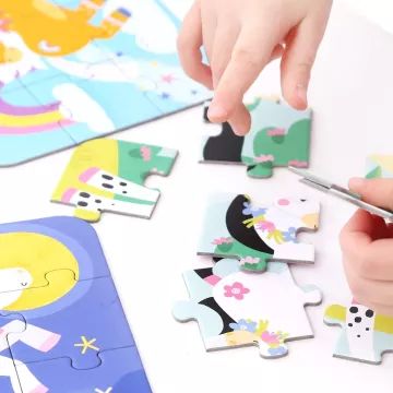 Banana Panda: Reis‑puzzel – pony’s - .afbeelding