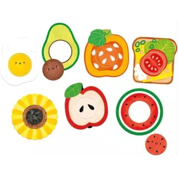 Banana Panda: Mijn eerste puzzel – eten - .afbeelding