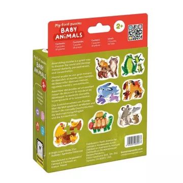Banana Panda: Mijn eerste puzzel – jonge dieren - .afbeelding