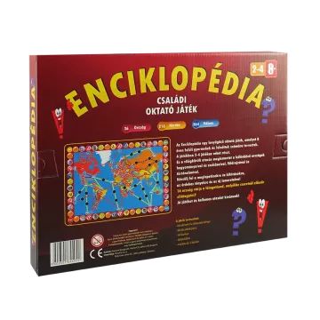 Play Land: Enciclopédia – jogo de tabuleiro - em húngaro - .Imagem