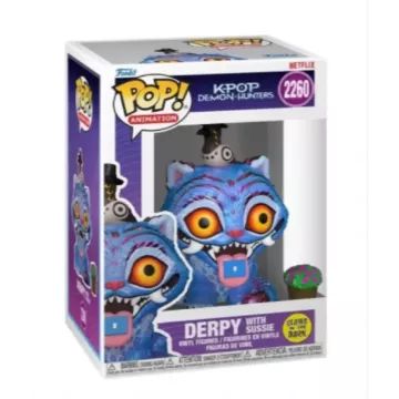 Funko POP Animation: K-Pop Lovci demona – Derpy, sa Sussieval (izdanje koje svijetli u mraku) - .slika
