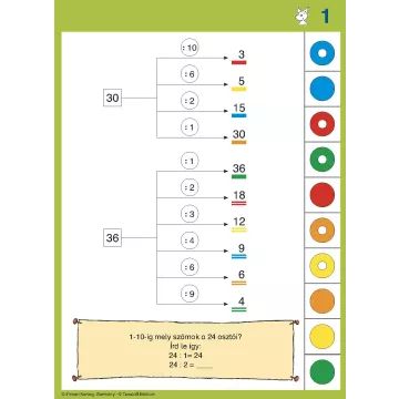 Logico Piccolo Mathematik – Multiplizieren und Dividieren bis 100, Teil 2 - auf Ungarisch - . bild aus