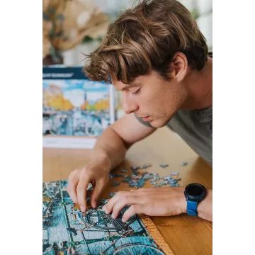 Trefl Prime: Amszerdam ősszel - 1000 darabos kombinálható puzzle CSOMAGOLÁSSÉRÜLT - . kép