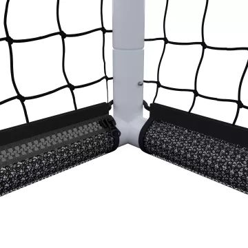 Hudora: Pro Tect Advanced metal fodboldmål, 360 cm – hvid/sort - .billede