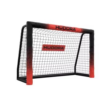 Hudora: Pro Tect Advanced fém focikapu, 120 cm - fekete-piros - . kép