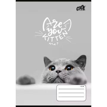 Cool by Victoria: Cats Forever linkovaný sešit A5, více motivů - .obrázek