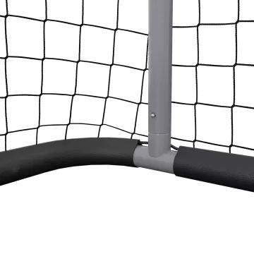 Hudora: RoCo Lite fodboldmål i metal, 180 cm - grå - .billede