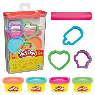 Play-Doh: Zestaw ciastoliny w pudełku – różne rodzaje - .zdjęcie 