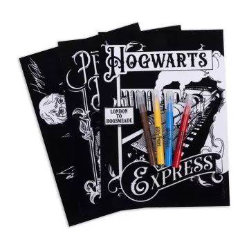 Harry Potter: carte de colorat din catifea - .foto