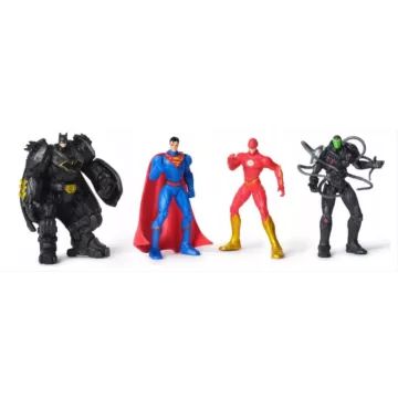 DC Comics Metal Force: комплект от 4 колекционерски фигурки с монети - . изображение