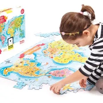 Banana Panda: Ce se întâmplă în lume? puzzle – 168 piese - .foto