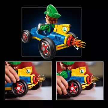 LEGO® Super Mario Mario Kart – Luigi et Mach 8 72050 - .image