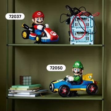LEGO® Super Mario Mario Kart – Luigi et Mach 8 72050 - .image