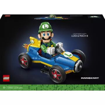 LEGO® Super Mario Mario Kart – Luigi et Mach 8 72050 - .image