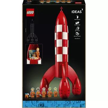 LEGO® Ideas racheta spre Lună Tintin® 21367 - .foto