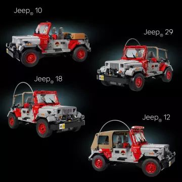LEGO® Jurassic World Jurassic Park Jeep® Wrangler 77984 - . kép