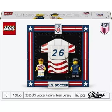 LEGO® Editions A 2026-os amerikai labdarúgó-válogatott meze 43033 - . kép
