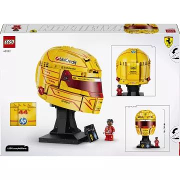 LEGO® Éditions Scuderia Ferrari HP – Casque de Lewis Hamilton 43022 - .image