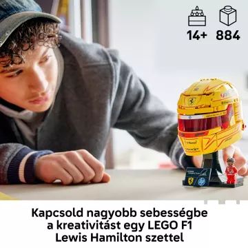 LEGO® Editions Scuderia Ferrari HP Lewis Hamilton helm 43022 - .afbeelding