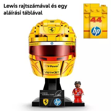 LEGO® Editions Scuderia Ferrari HP Lewis Hamilton helm 43022 - .afbeelding