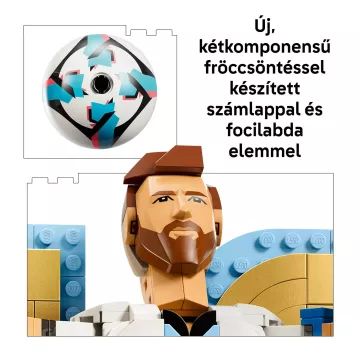 LEGO® Editions Lionel Messi – Futbalová legenda 43015 - .Obrázok