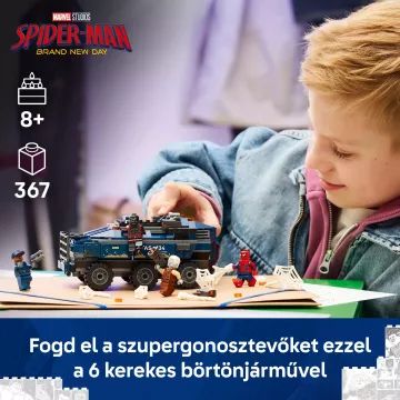 LEGO® Marvel Spider-Man: inseguimento al furgone blindato 76349 - .immagine