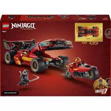 LEGO® NINJAGO® Mașina de luptă ninja X-1, ediție 15 ani 71867 - .foto