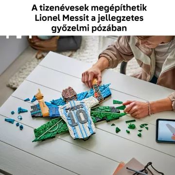 LEGO® Editions Lionel Messi – Gólová oslava 43018 - .Obrázok