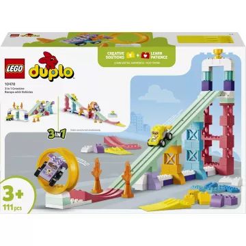 LEGO® DUPLO® 3 w 1 kreatywne skocznie i pojazdy 10478 - .zdjęcie 