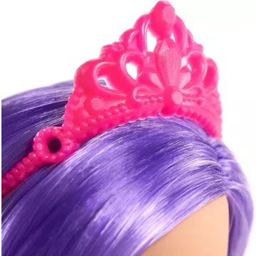 Barbie Dreamtopia bailarina-fada – boneca de cabelo roxo - .Imagem