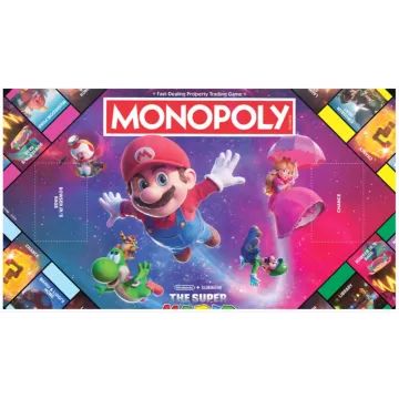 Monopoly: Super Mario - Galaxis Film társasjáték - . kép