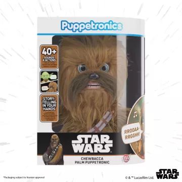 Star Wars: Chewbacca interaktív plüssfigura - 17 cm - . kép