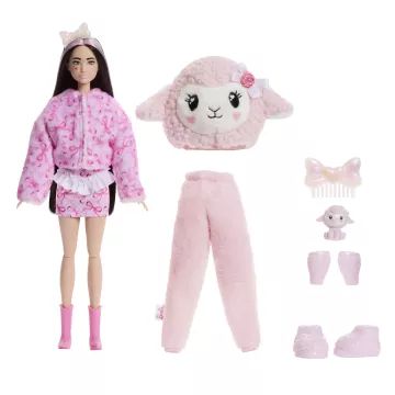Barbie Cutie Reveal meglepetés baba - többféle - . kép