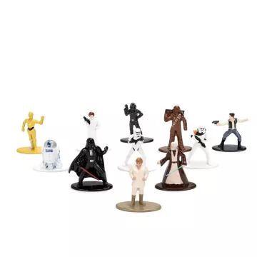 Jada: Figura nano colecionável de Star Wars – vários modelos - .Imagem