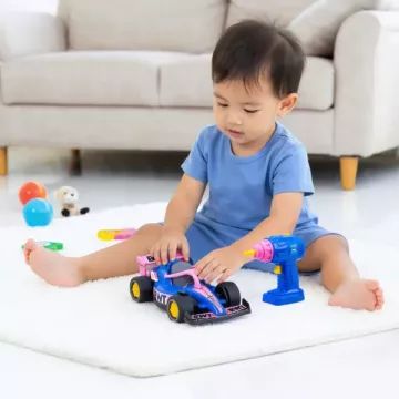 ABC: Set de construit mașini Formula 1 pentru cei mici - 25 cm - .foto