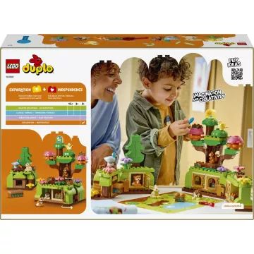 LEGO® DUPLO® Pădure aventuroasă cu animale sălbatice 10480 - .foto