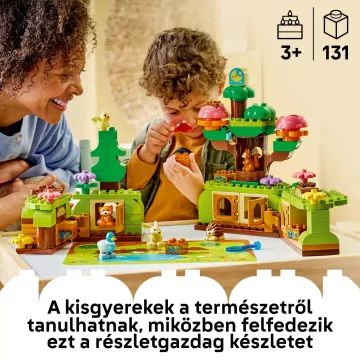 LEGO® DUPLO® Kalandos erdő vadállatokkal 10480 - . kép