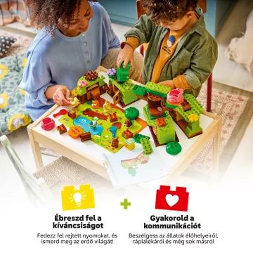 LEGO® DUPLO® Kalandos erdő vadállatokkal 10480 - . kép