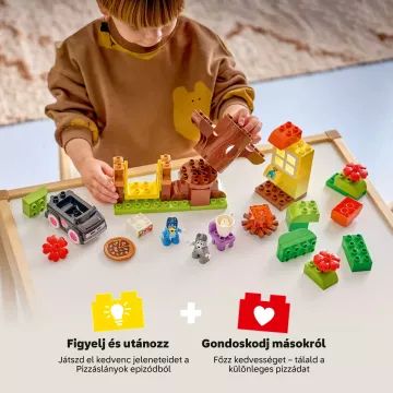 LEGO® DUPLO® Dziewczyny od Pizzy: Gumbóc i Bluey 10469 - .zdjęcie 