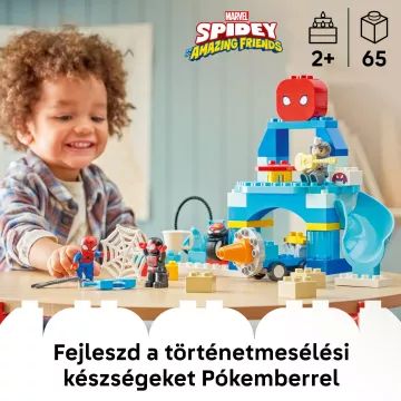 LEGO® DUPLO® Hlavný pavučinový úkryt Tímu pavúkov 10464 - .Obrázok