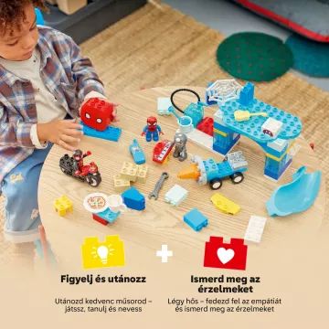 LEGO® DUPLO® Hlavný pavučinový úkryt Tímu pavúkov 10464 - .Obrázok