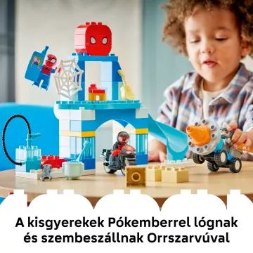 LEGO® DUPLO® Hlavný pavučinový úkryt Tímu pavúkov 10464 - .Obrázok