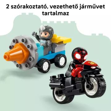 LEGO® DUPLO® Sediul principal cu pânză al Echipei Păianjenilor 10464 - .foto