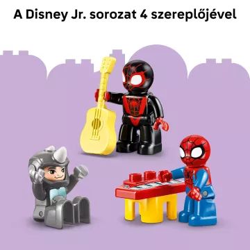 LEGO® DUPLO® Hlavný pavučinový úkryt Tímu pavúkov 10464 - .Obrázok